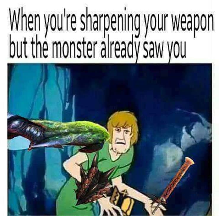 The unending weapon sharpening