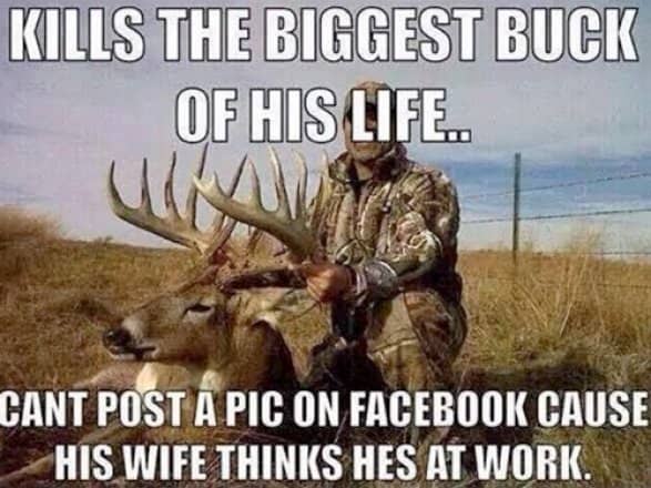 funny hunting memes for wives